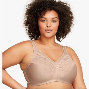 Glamorise MagicLift Minimizer Bra - Cafe - 46F